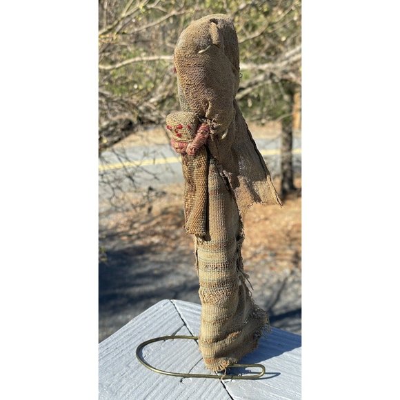 Ancient Antique Chancay Burial Peruvian Inca Native American Doll Baby Handmade - Picture 7 of 13